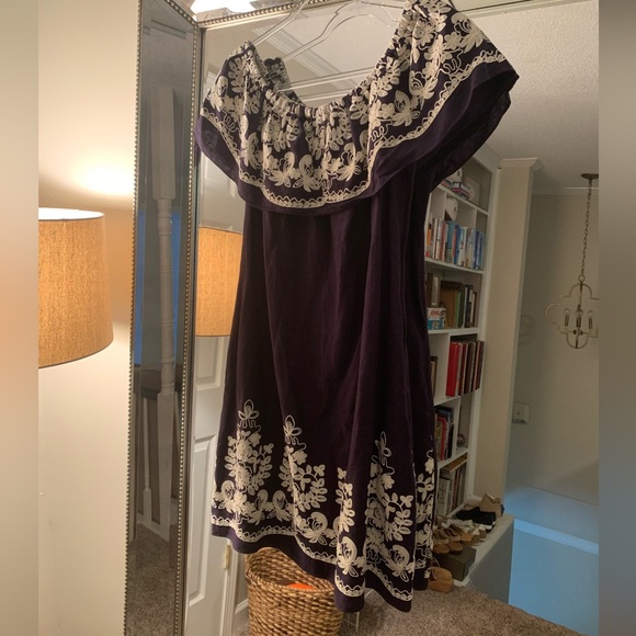 Label by Five Twenty Navy Boho Dress - Picture 2 of 7